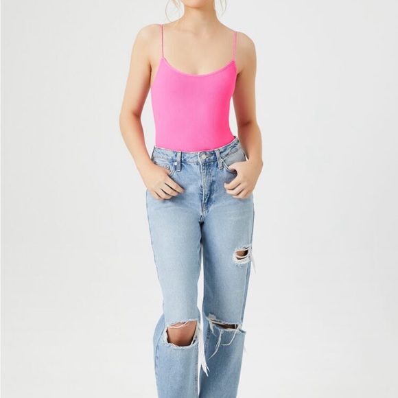 Forever 21 Pink Seamless Bodysuit - Picture 7 of 8